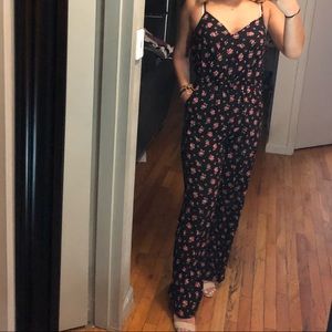 Floral printed jumpsuit